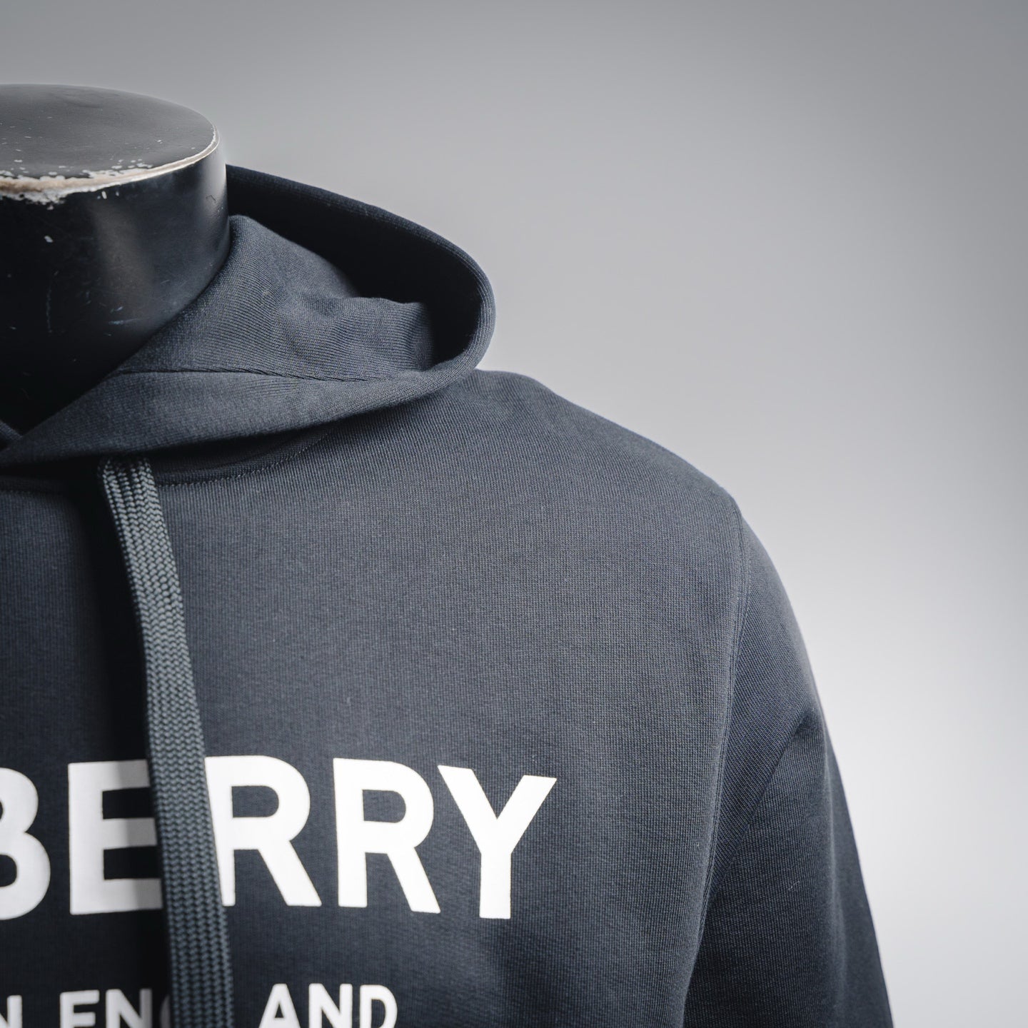 Burbery 25fw printed hoodie