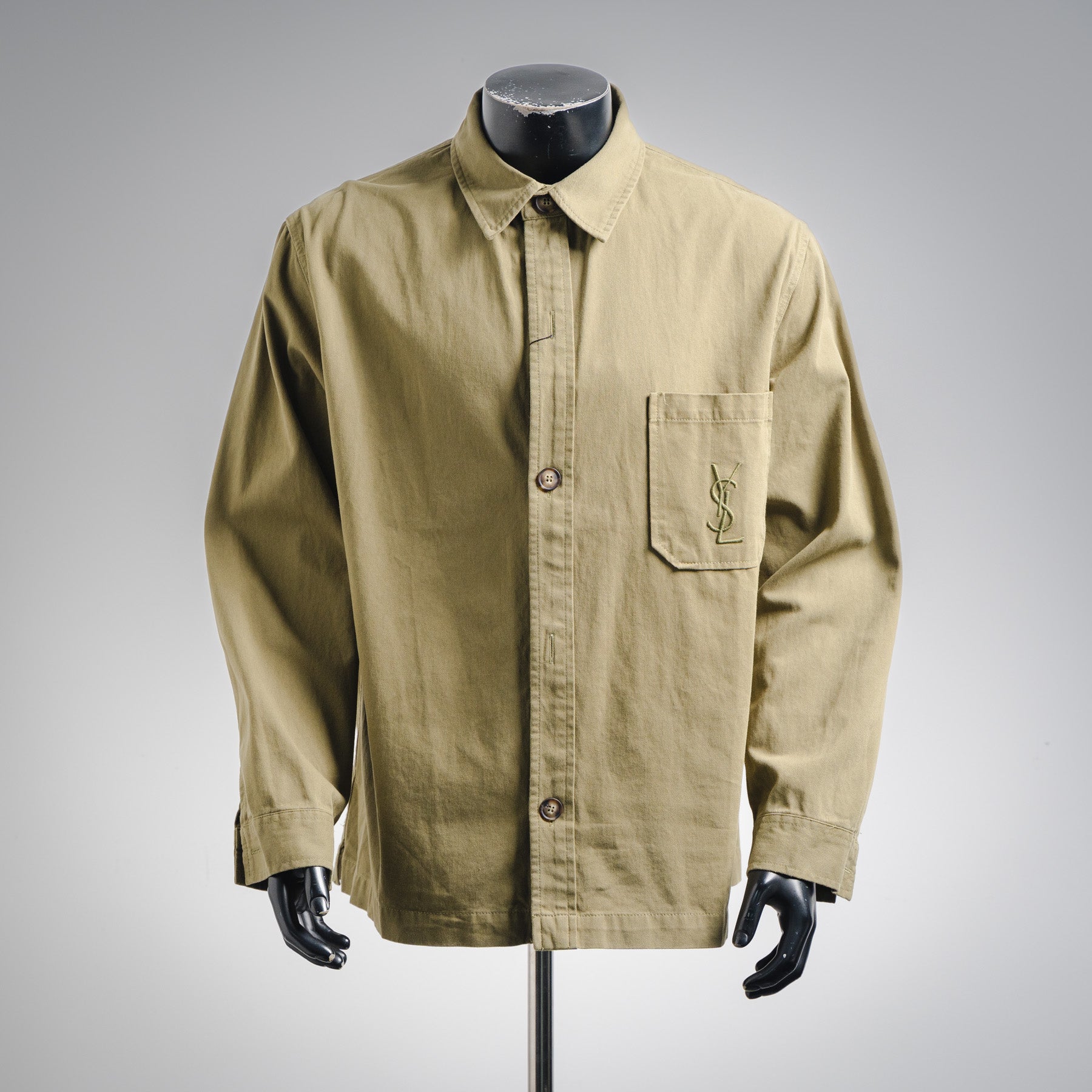 Saint 25fw embroidered shirt