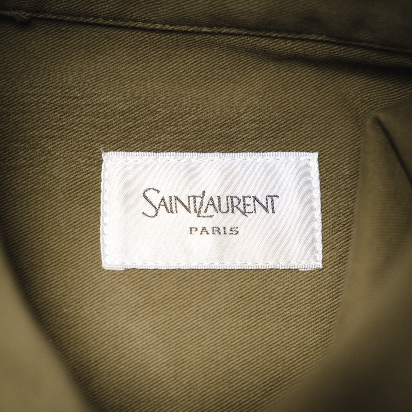 Saint 25fw embroidered shirt