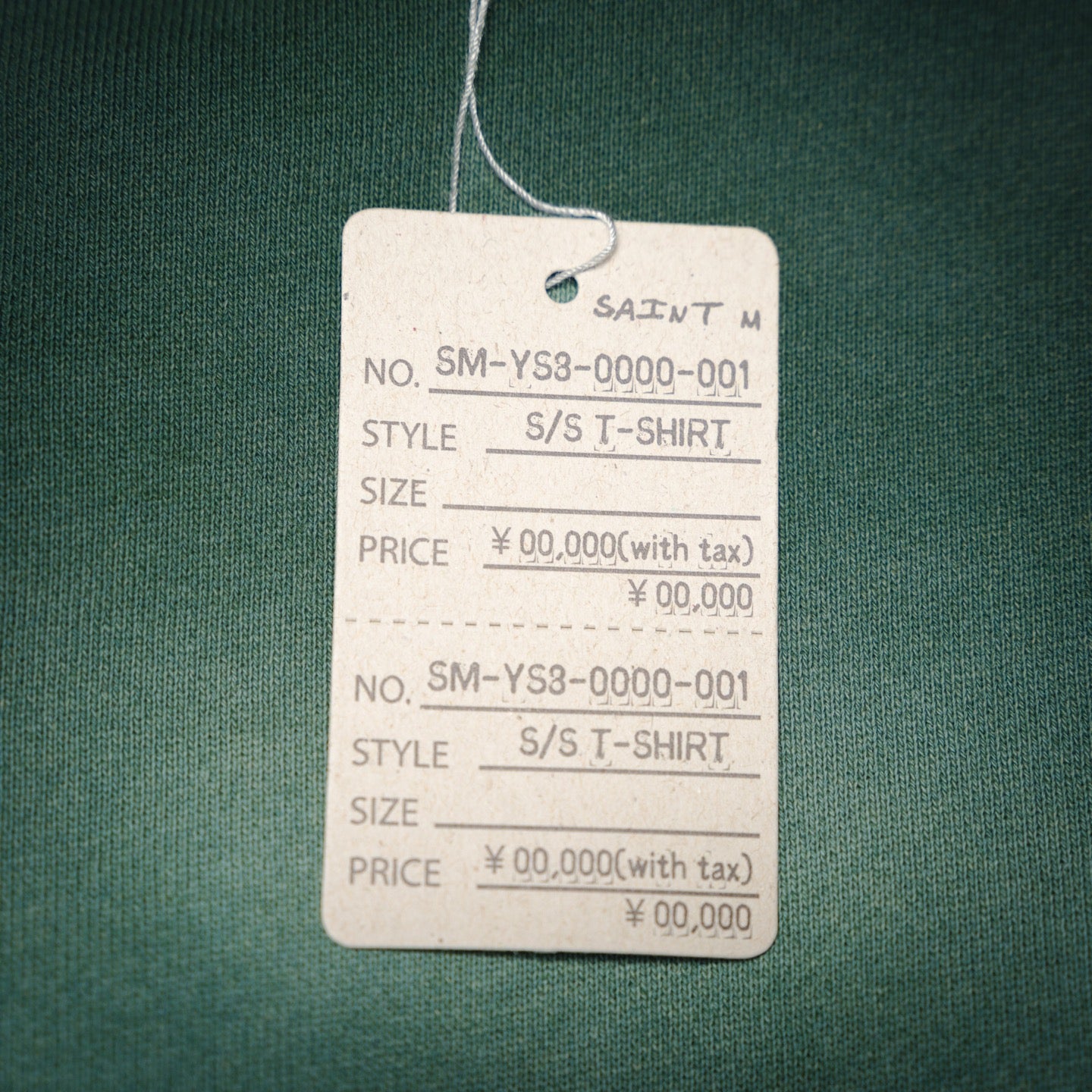 Saint 25fw printed shirt