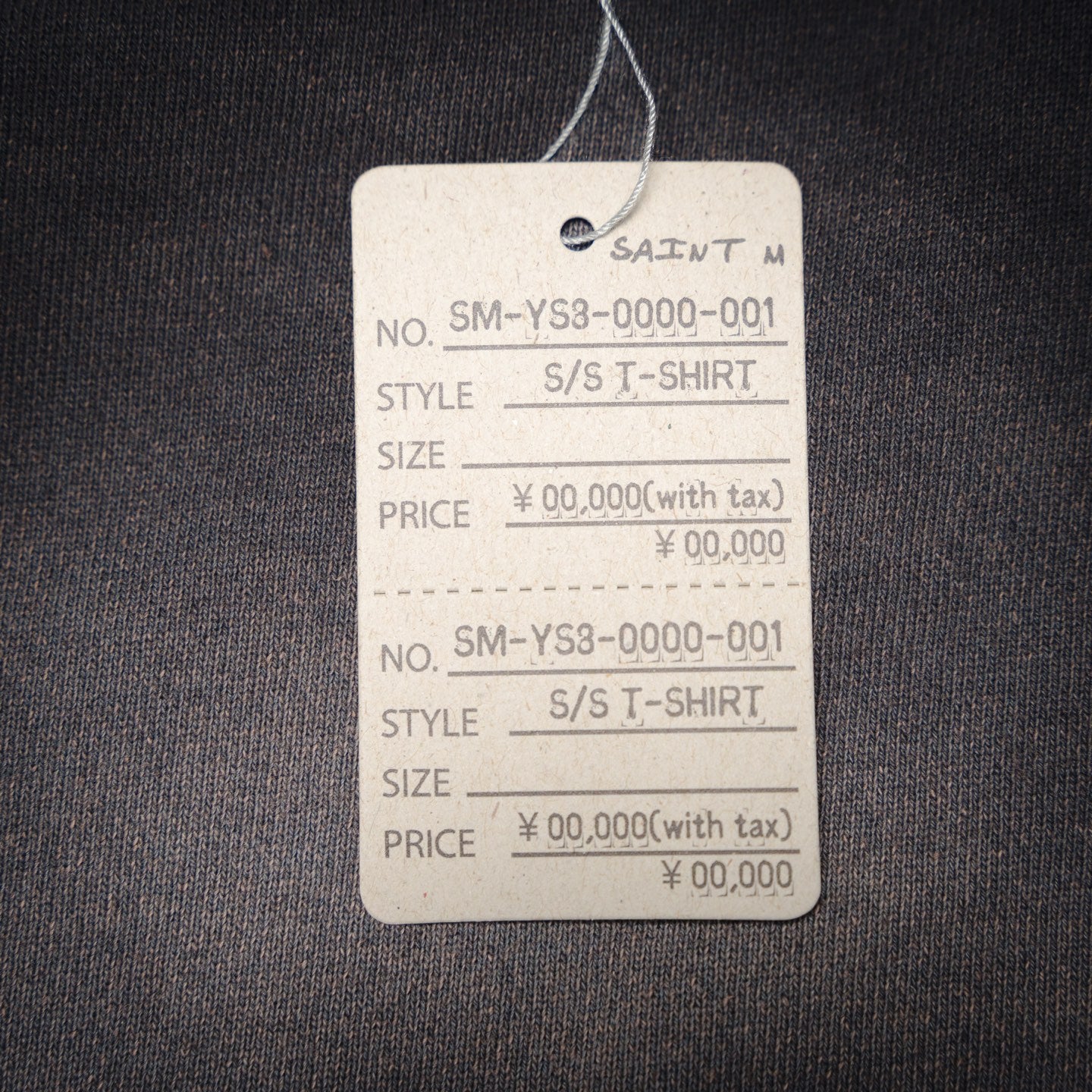 Saint 25fw printed shirt