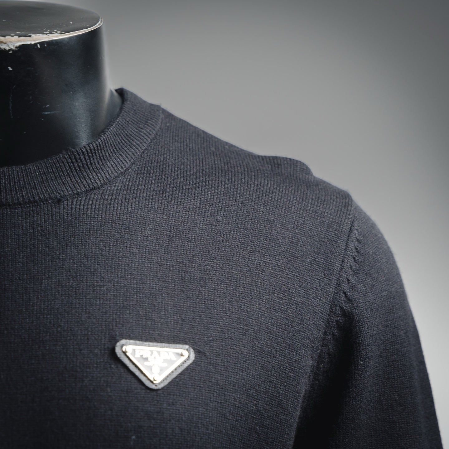 Pra 25fw knitted sweater