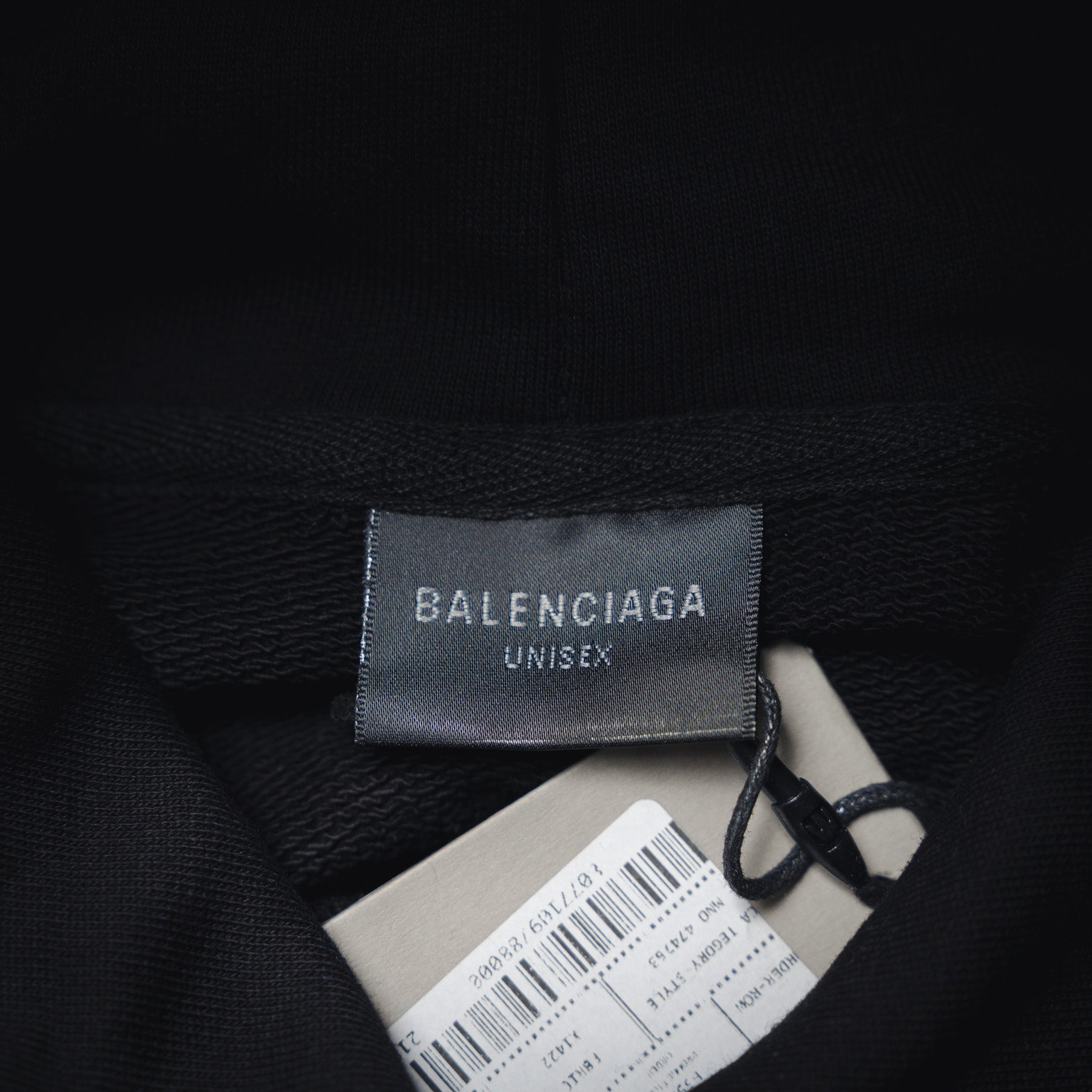 Balen 25fw embroidered hoodie