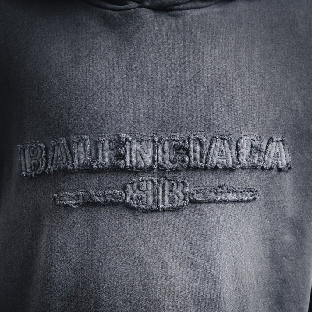 Balen 25fw embroidered hoodie