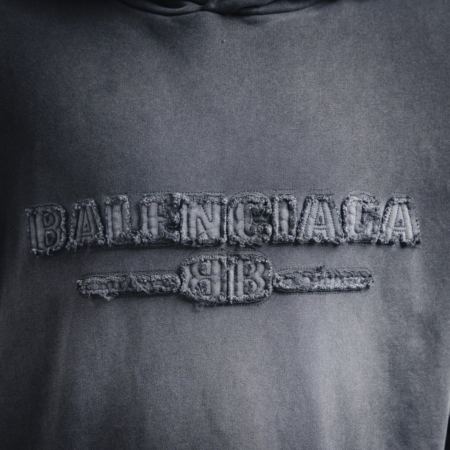 Balen 25fw embroidered hoodie