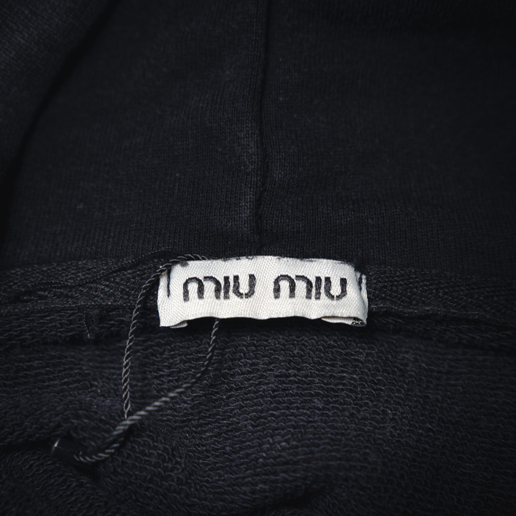 Miu 25fw all-match hoodie