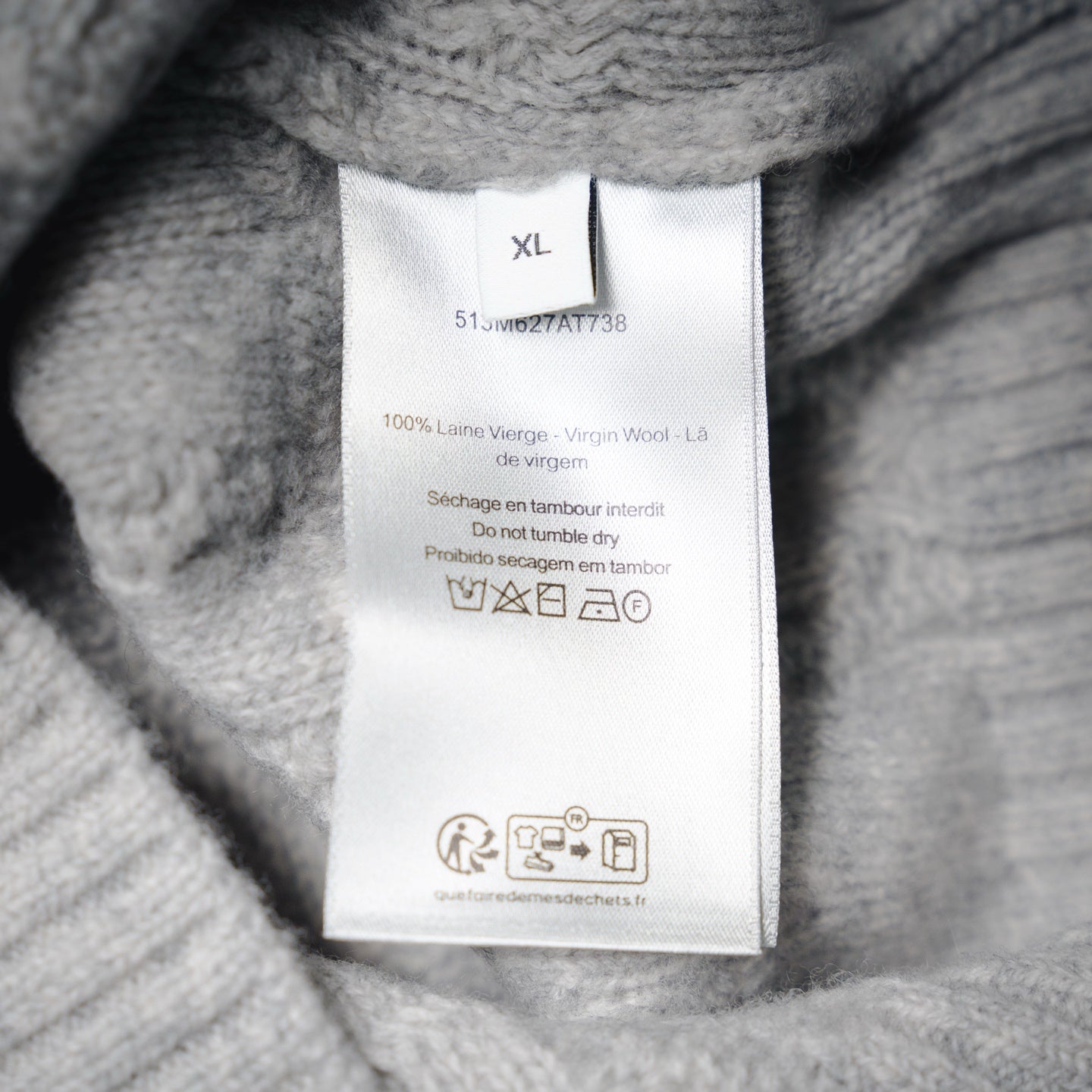 CD 25fw wool sweater