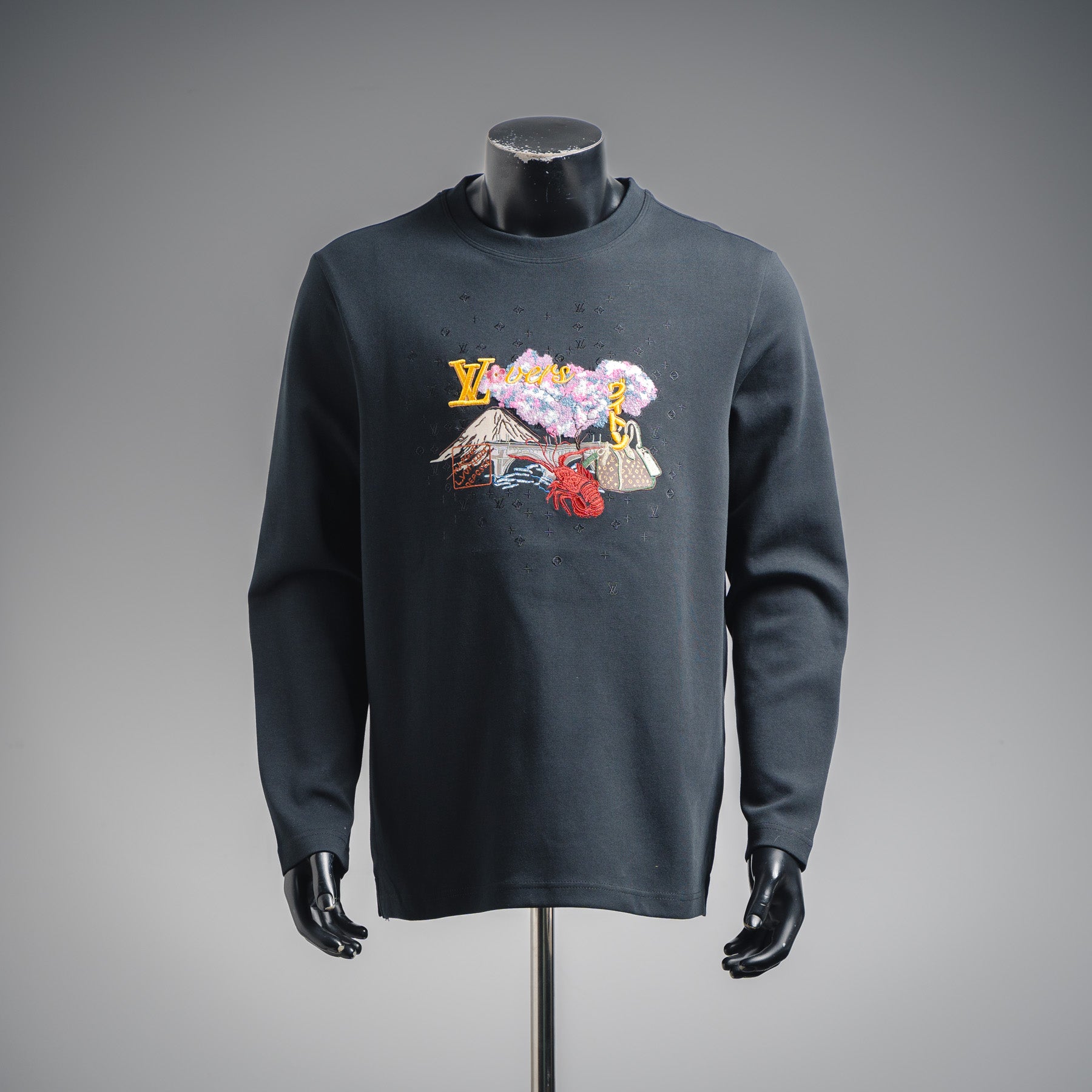 Louis 25fw embroidered shirt