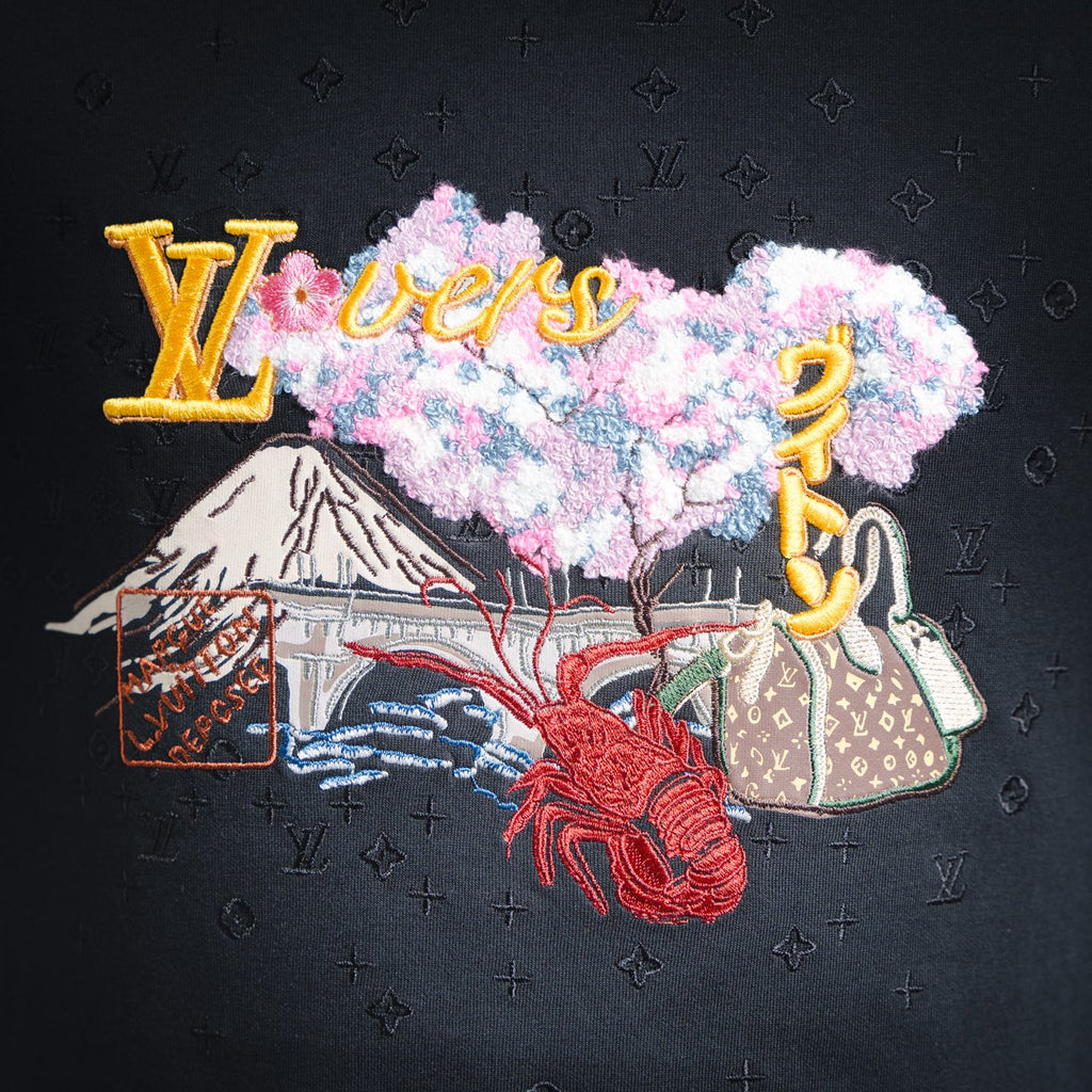 Louis 25fw embroidered shirt