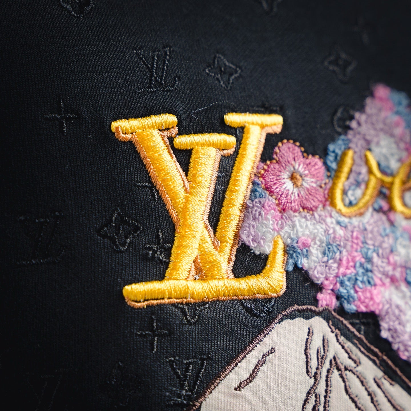 Louis 25fw embroidered shirt