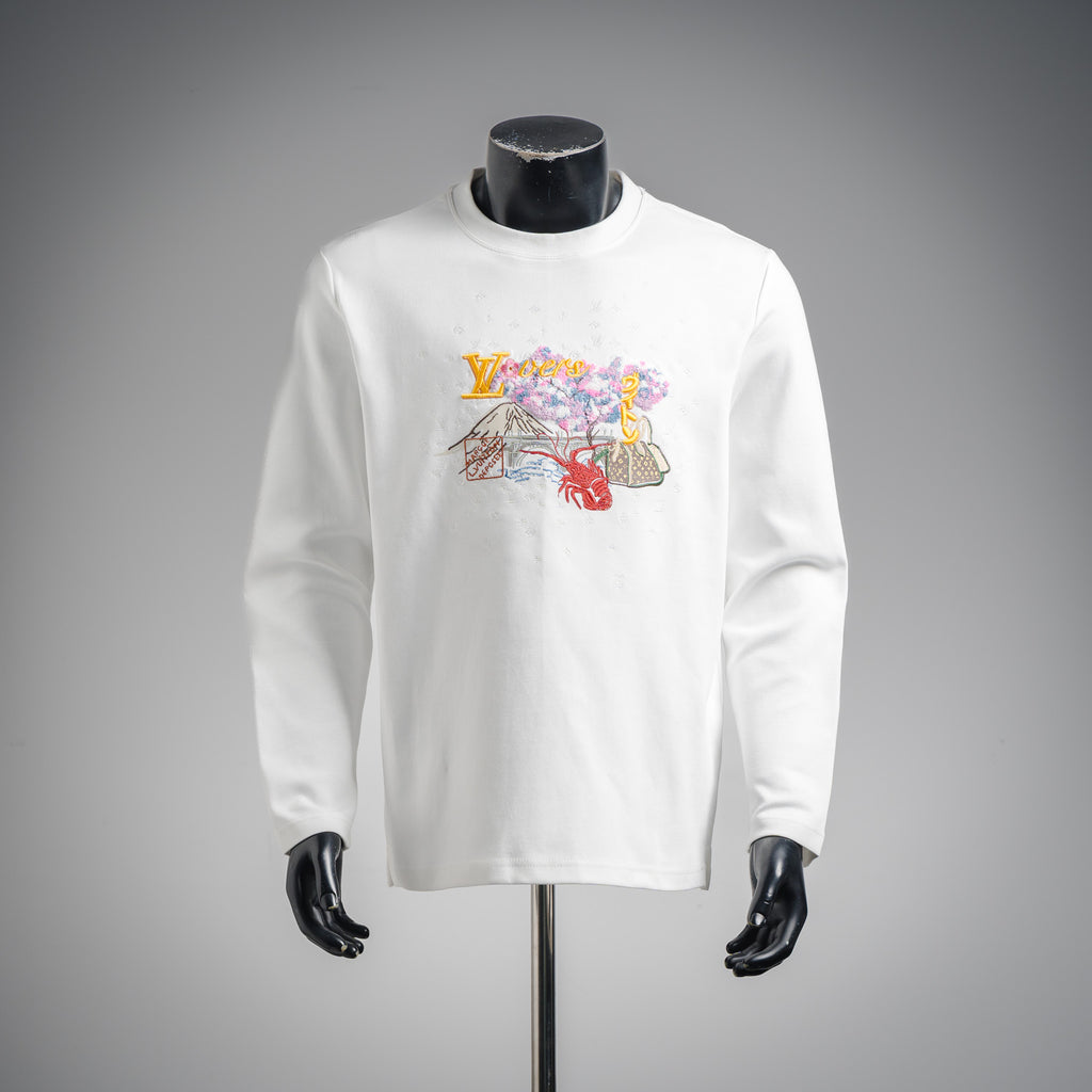 Louis 25fw embroidered shirt