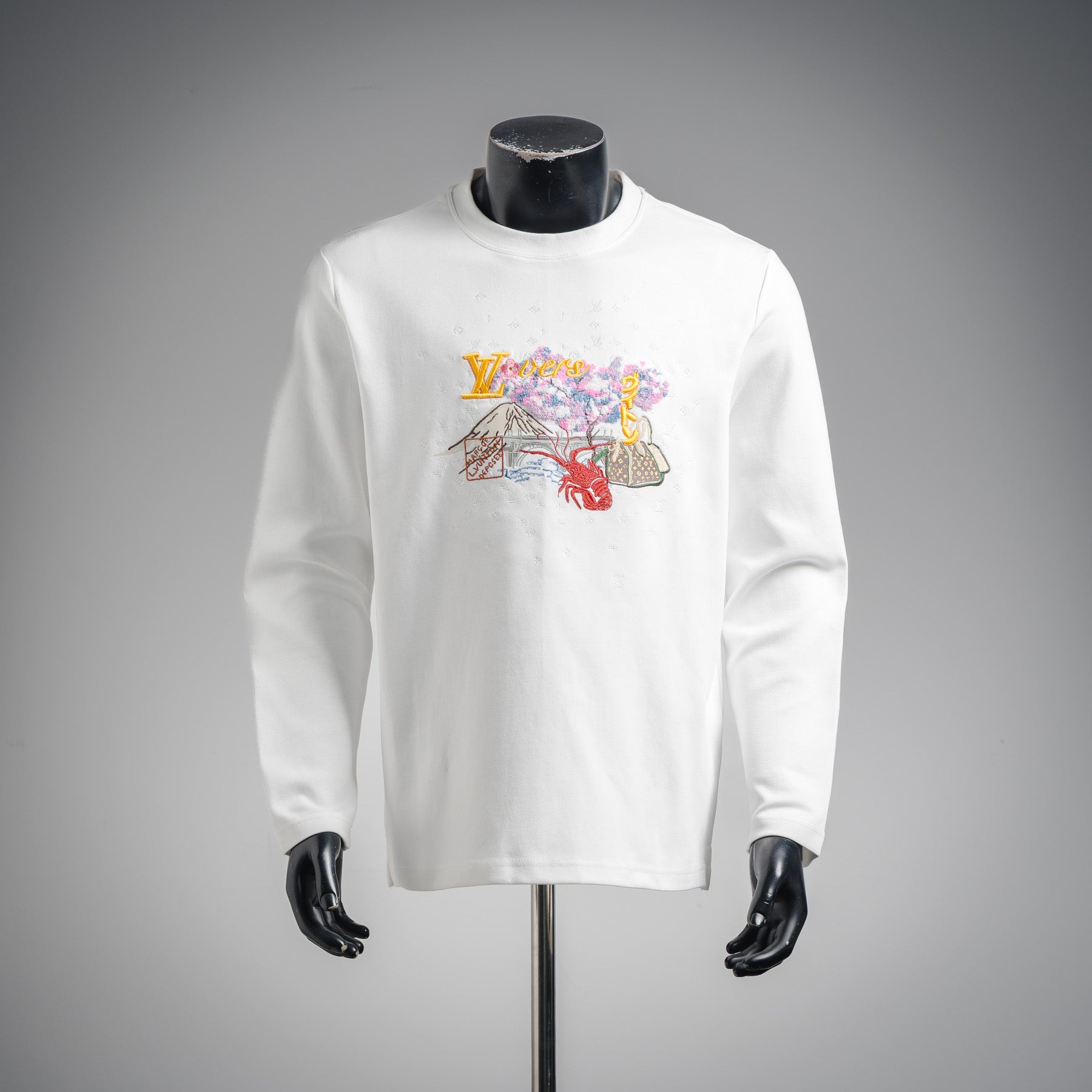 Louis 25fw embroidered shirt