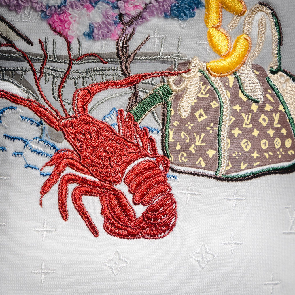 Louis 25fw embroidered shirt