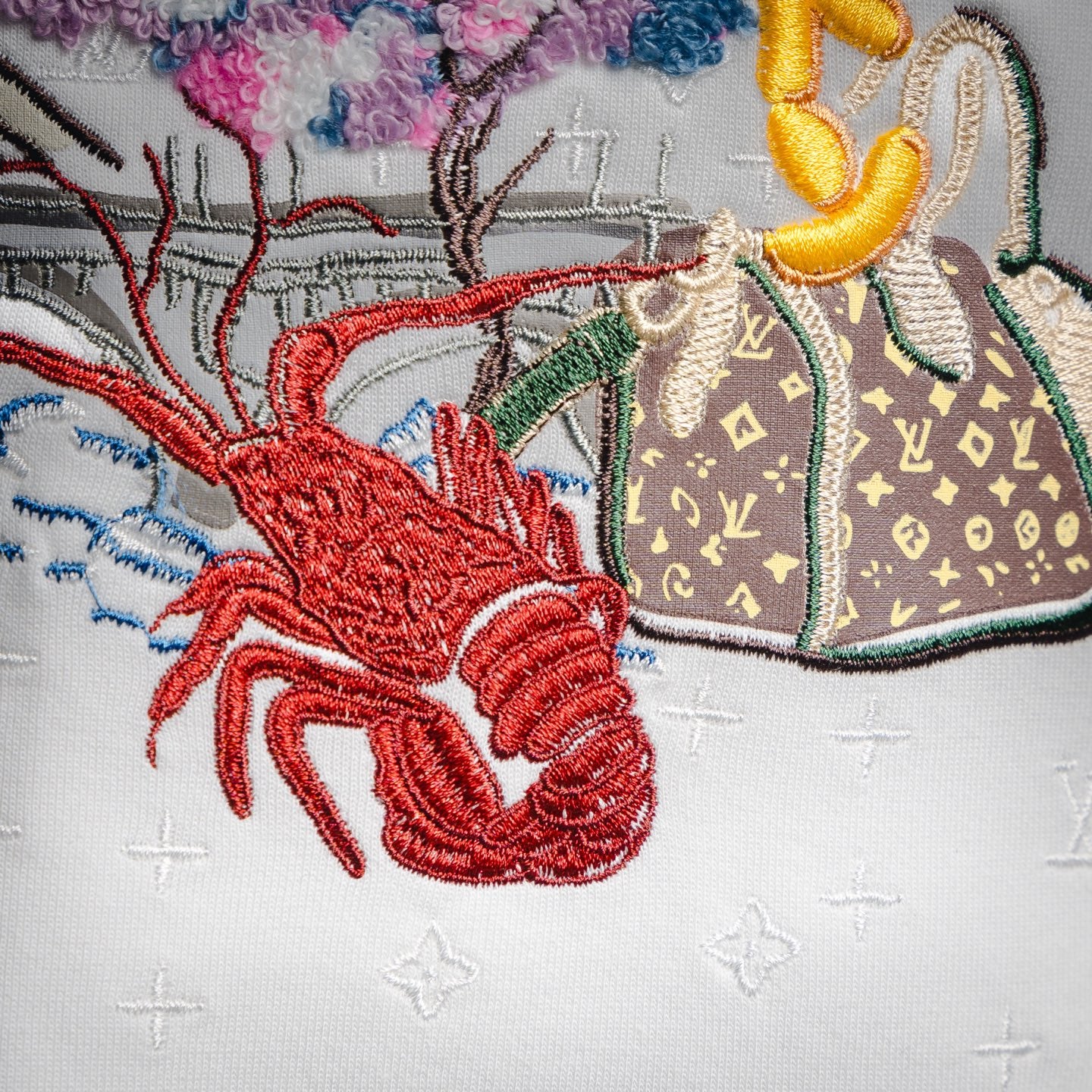 Louis 25fw embroidered shirt