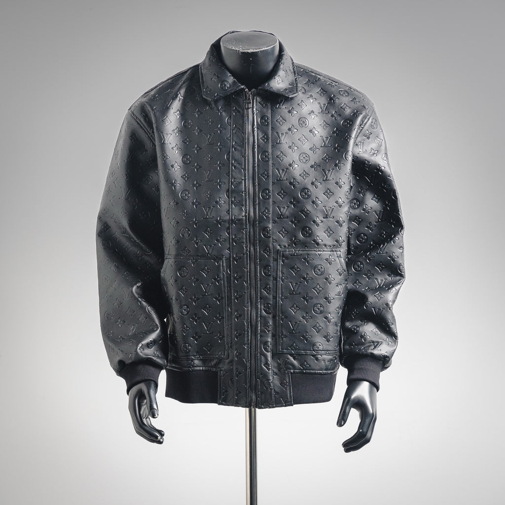 Louis 25fw leather jacket