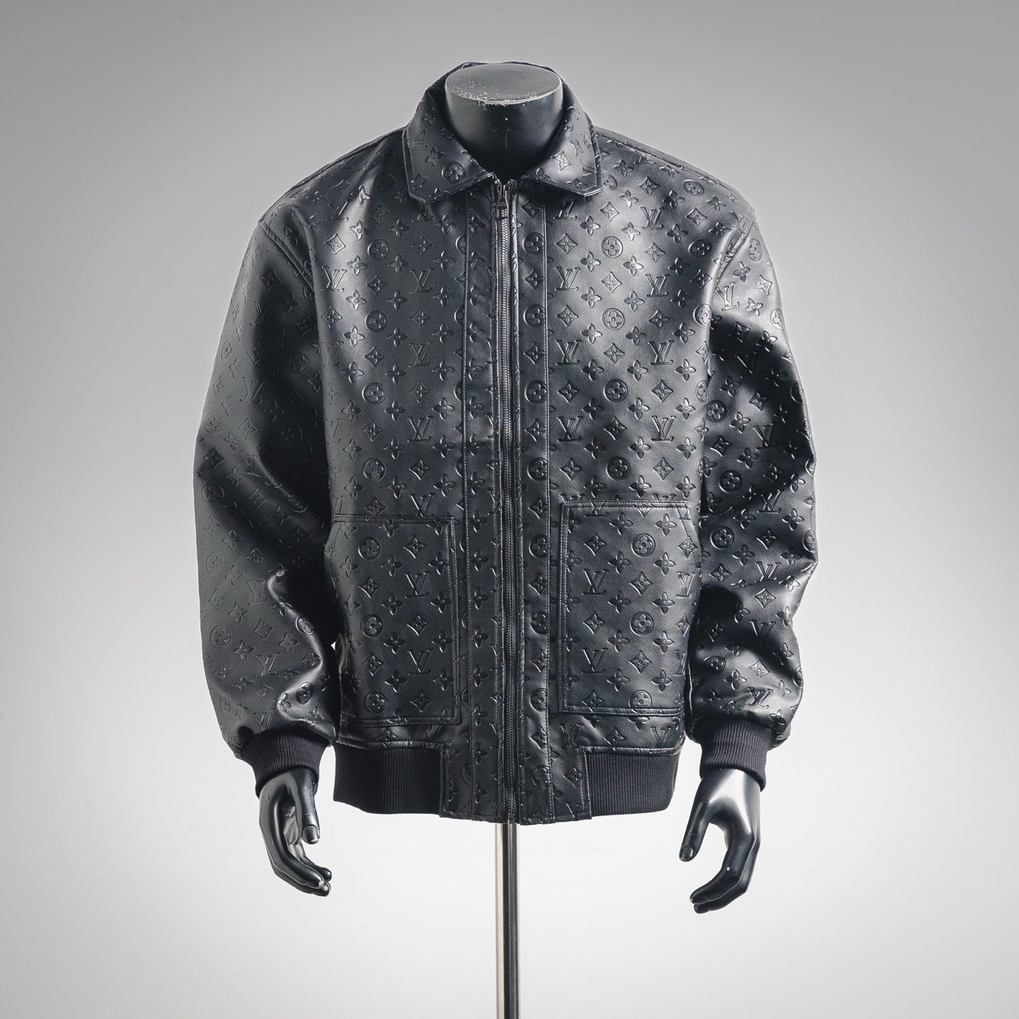 Louis 25fw leather jacket