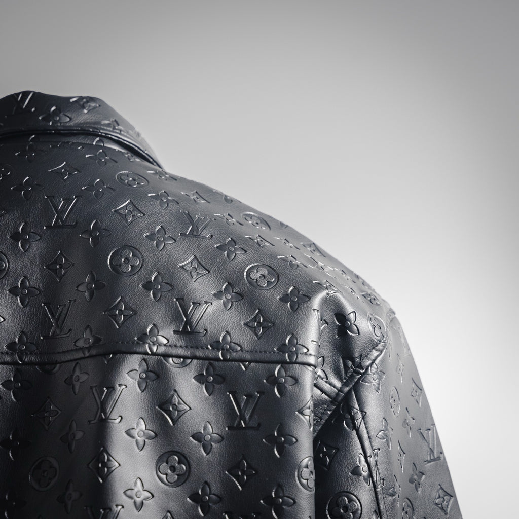 Louis 25fw leather jacket