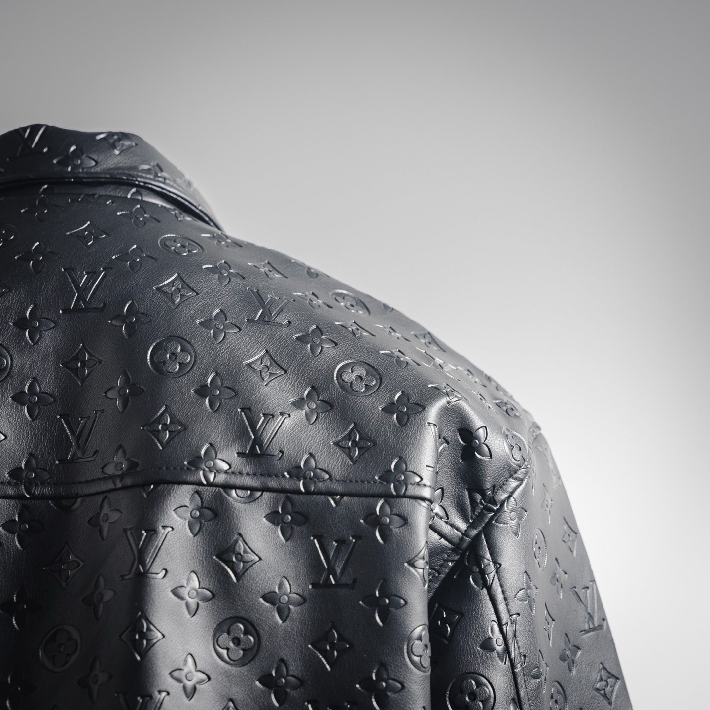 Louis 25fw leather jacket