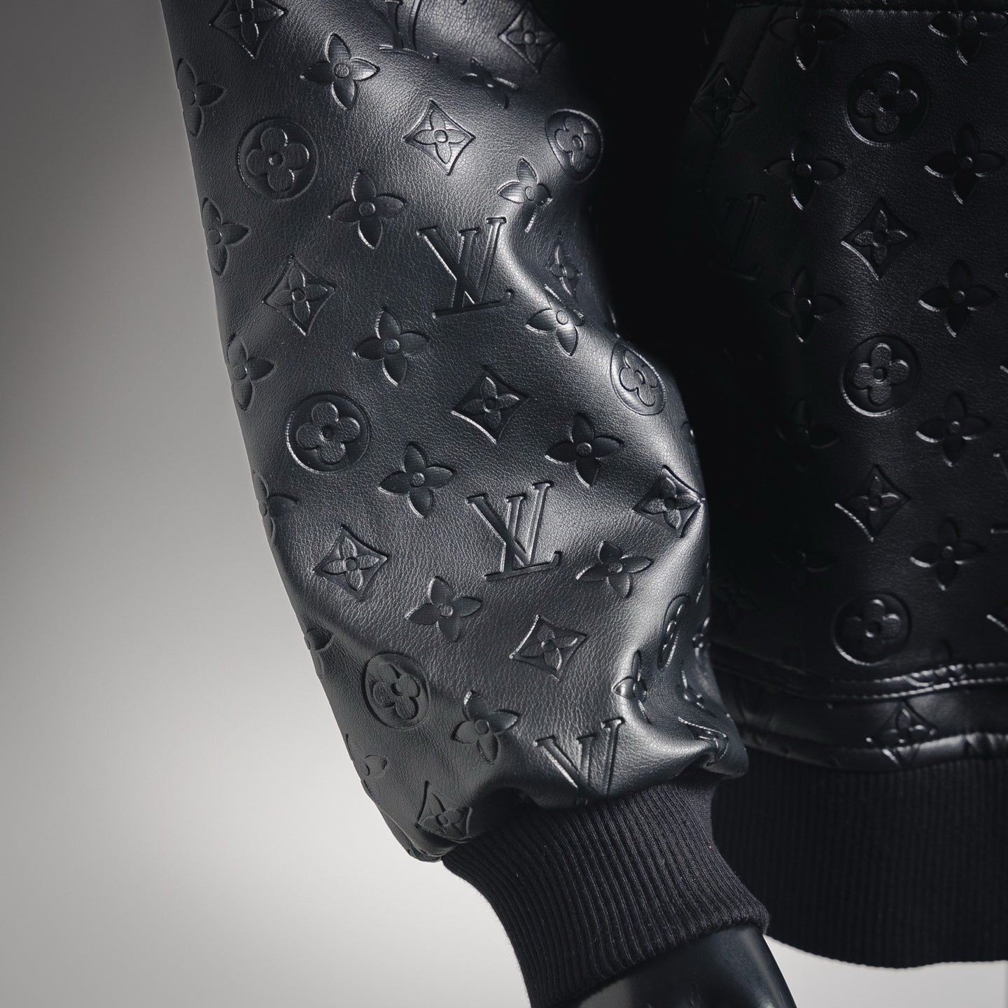 Louis 25fw leather jacket