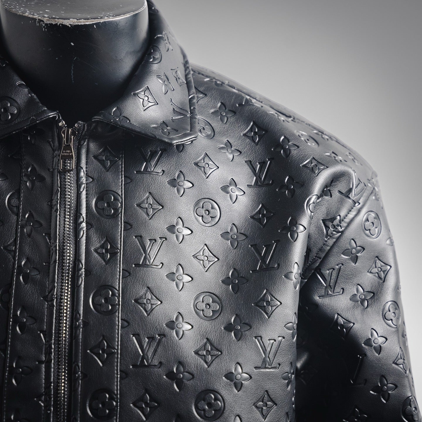 Louis 25fw leather jacket