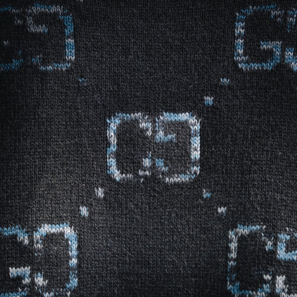 Guc 25fw jacquard cardigan