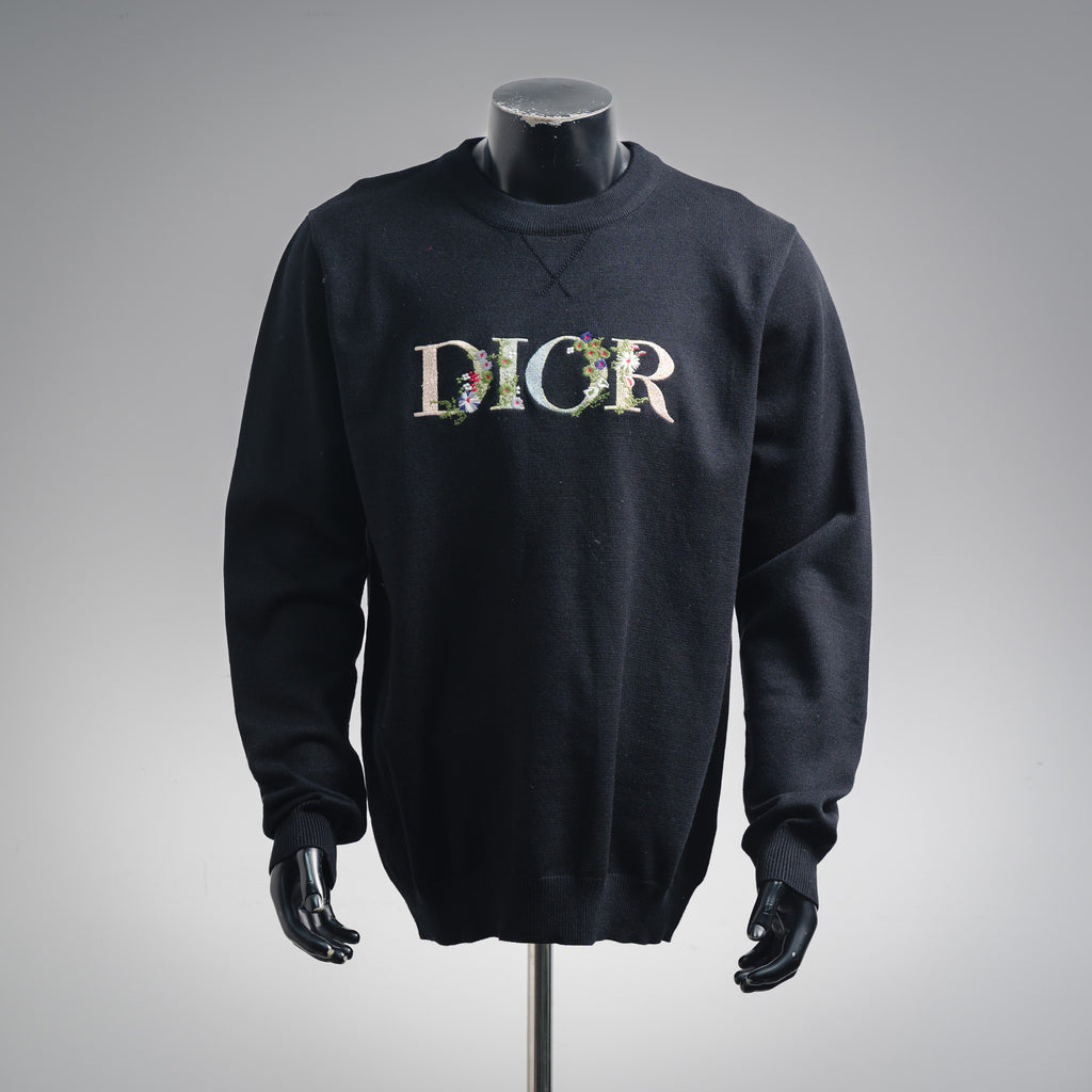 CD 25fw embroidered sweater