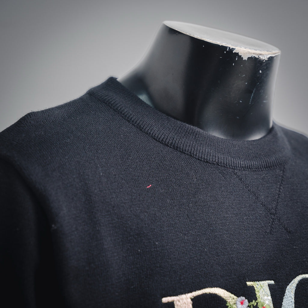 CD 25fw embroidered sweater