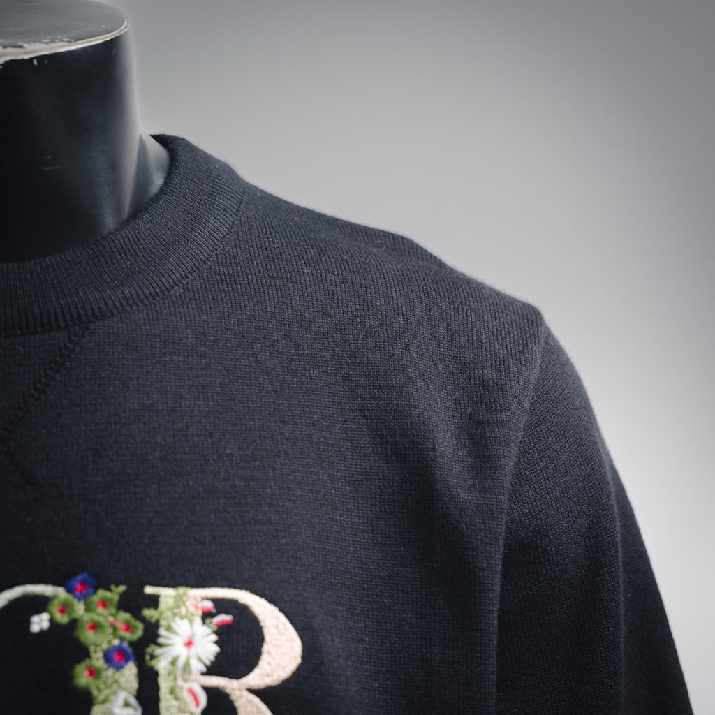 CD 25fw embroidered sweater