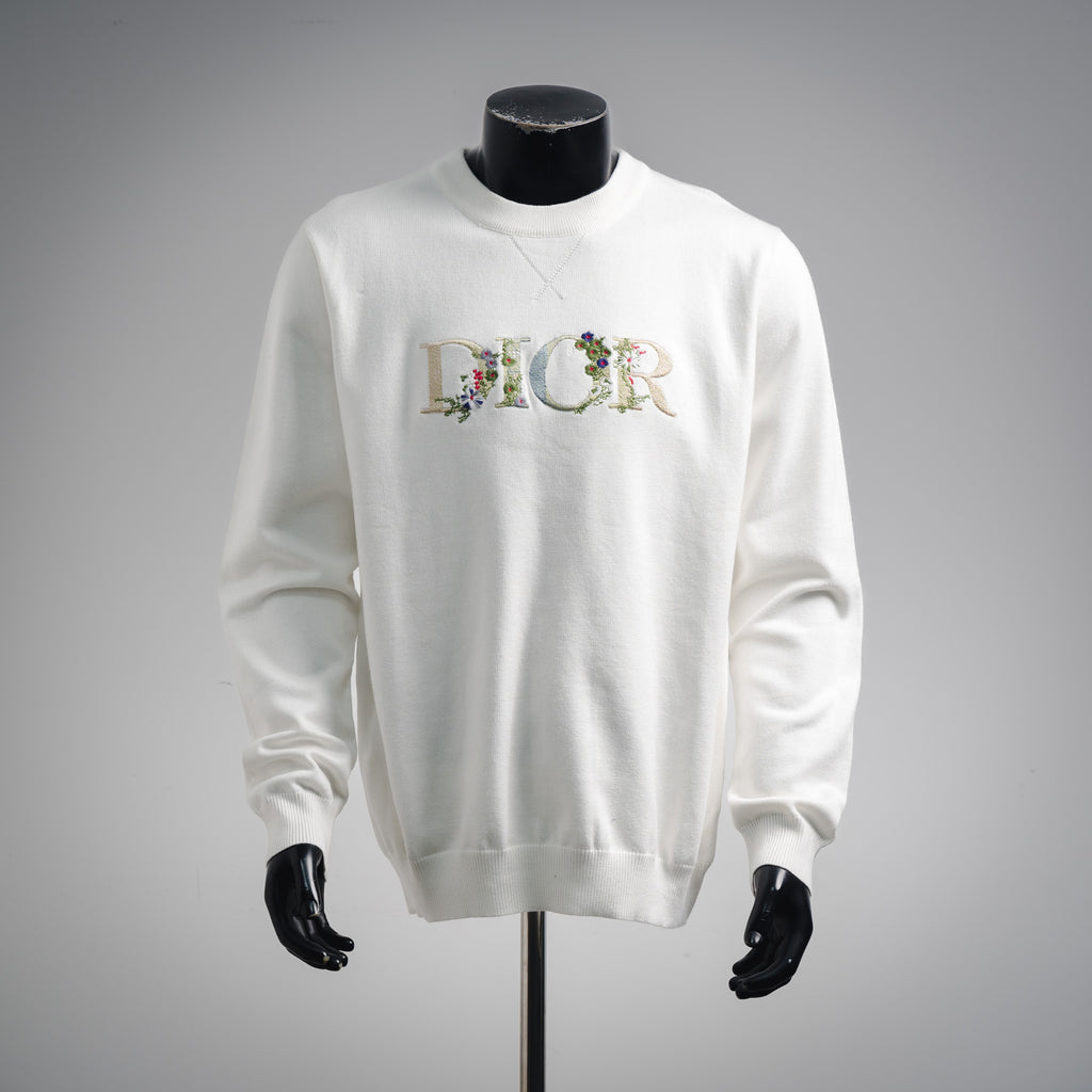 CD 25fw embroidered sweater