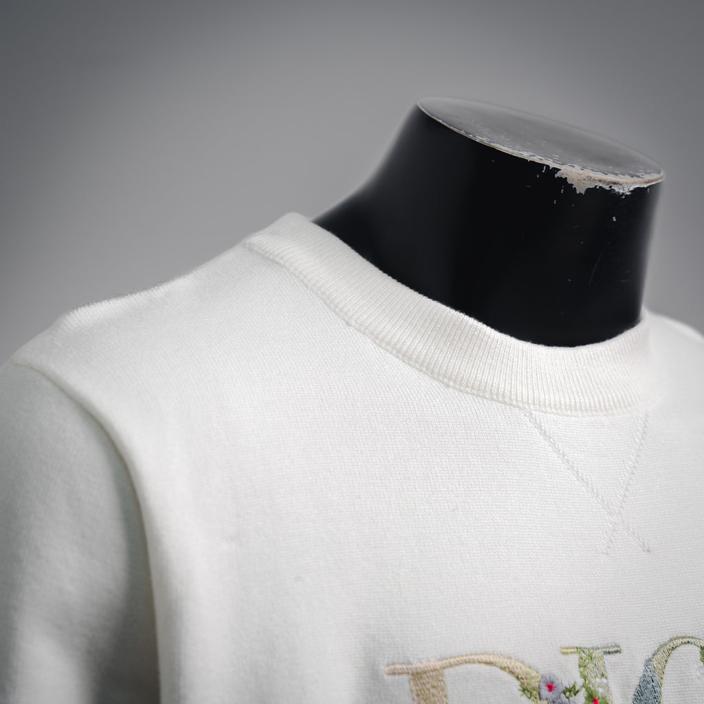 CD 25fw embroidered sweater