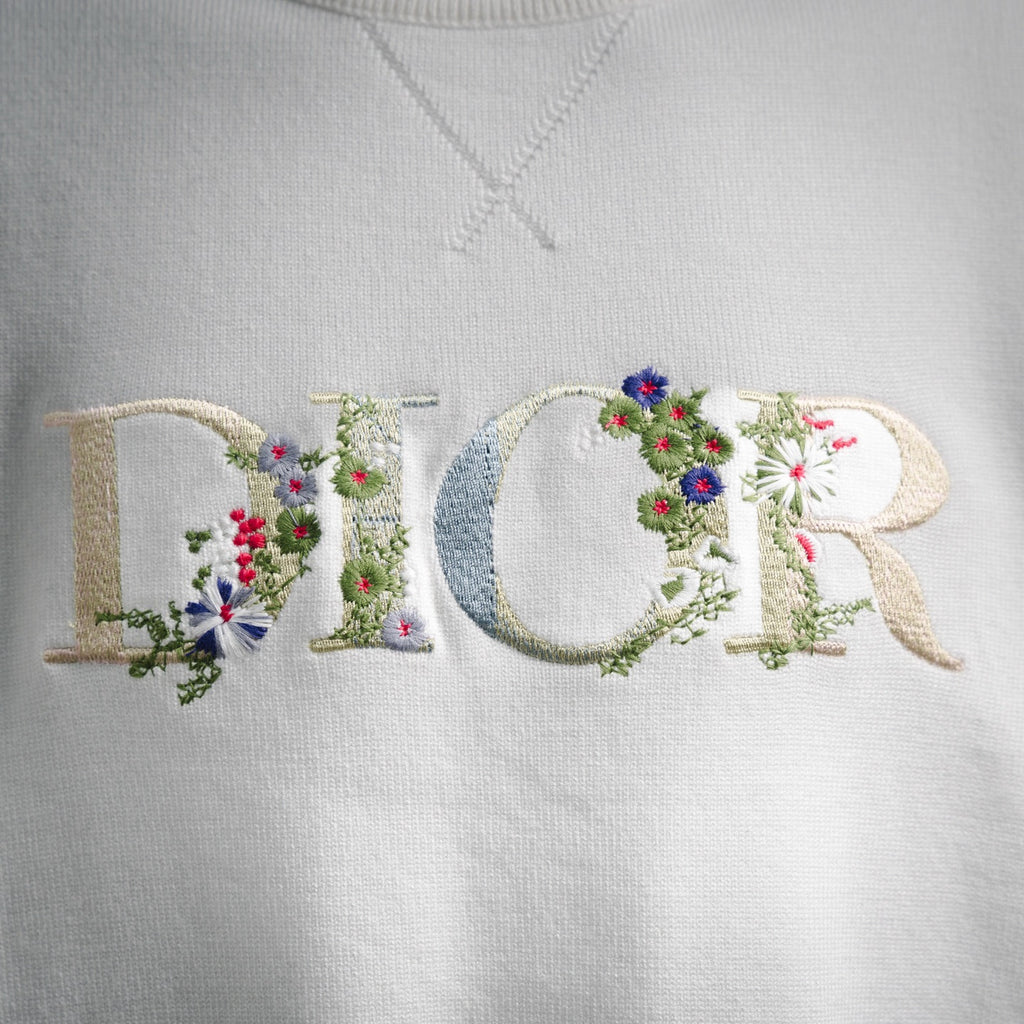 CD 25fw embroidered sweater