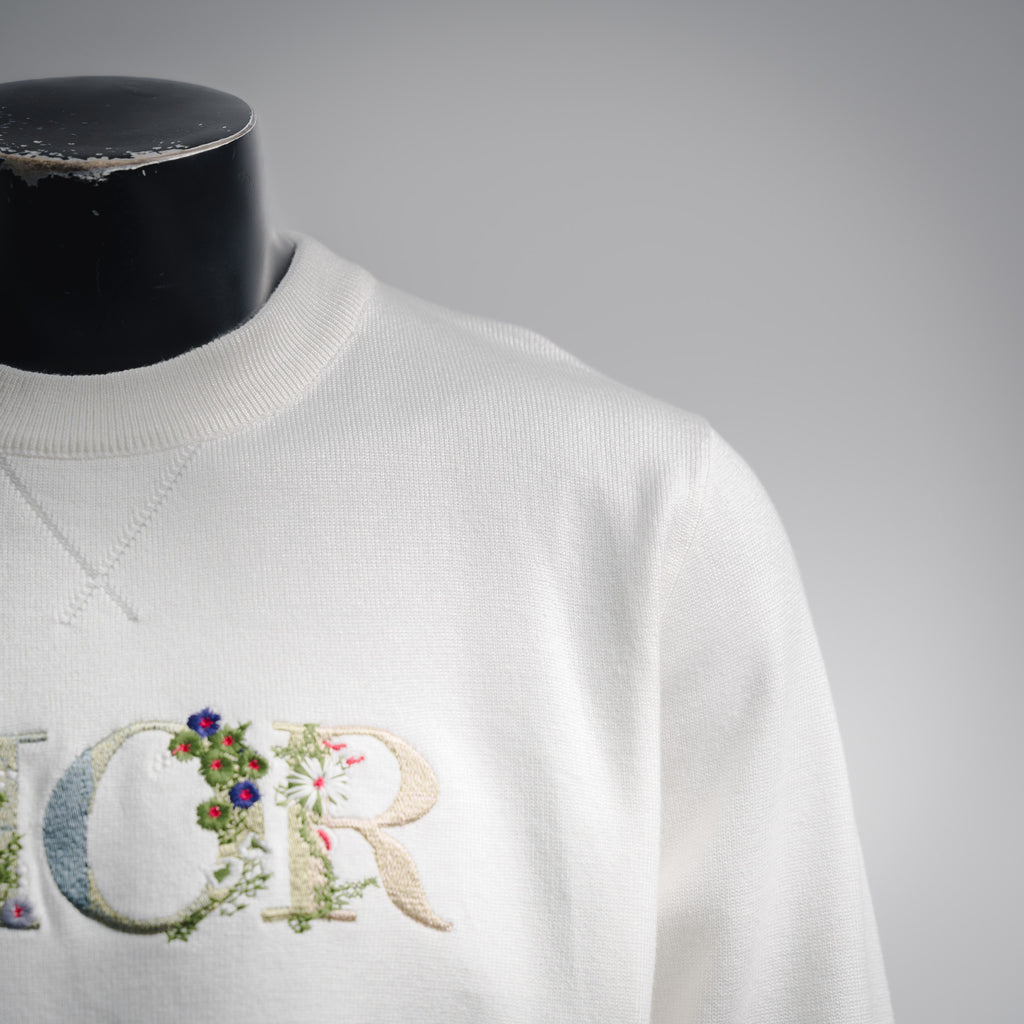 CD 25fw embroidered sweater