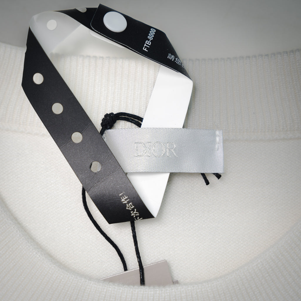 CD 25fw embroidered sweater