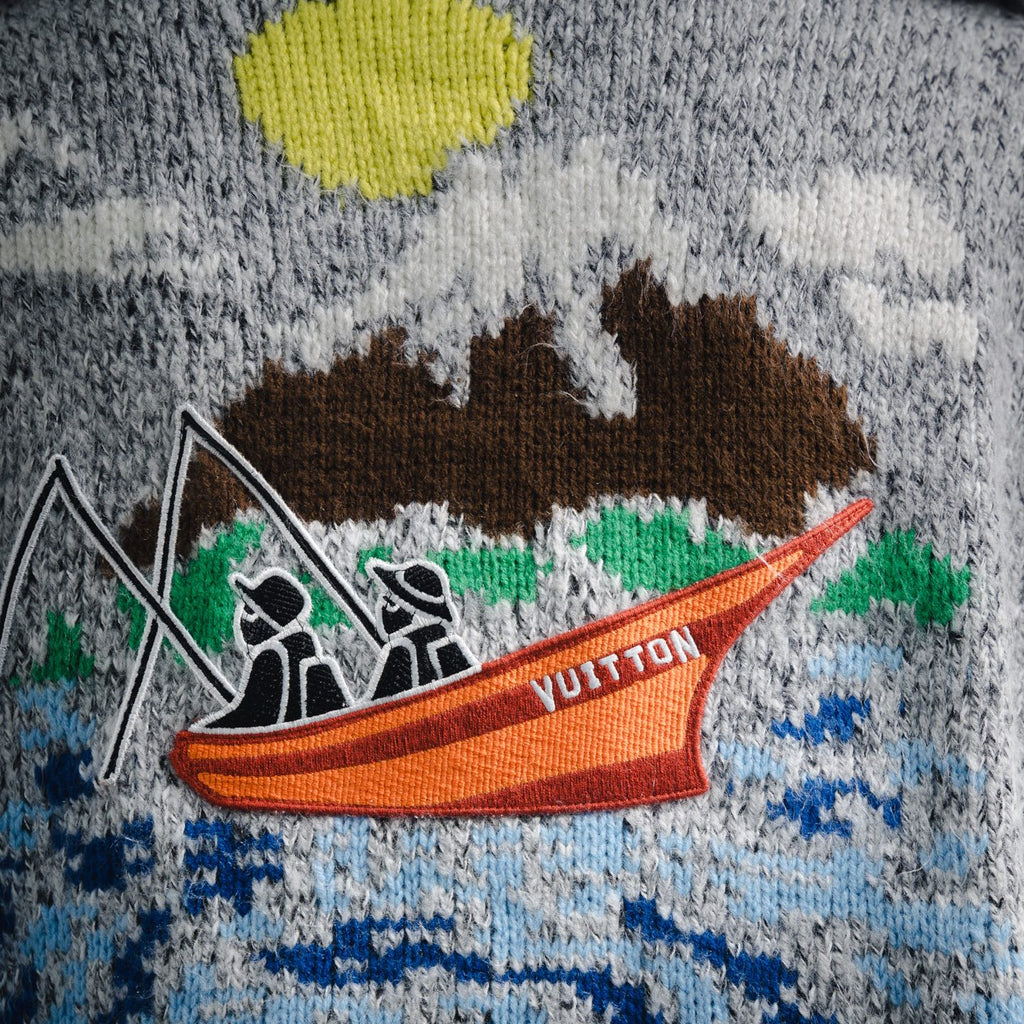 Louis 25fw knitted cardigan