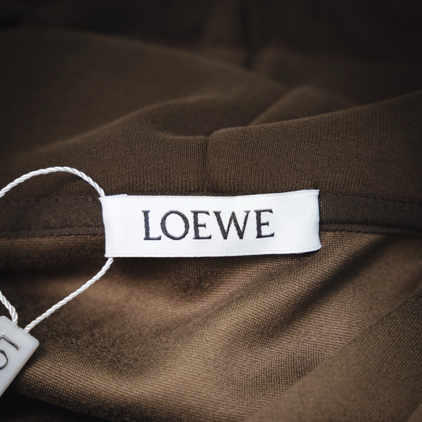 Loe 25fw printed hoodie