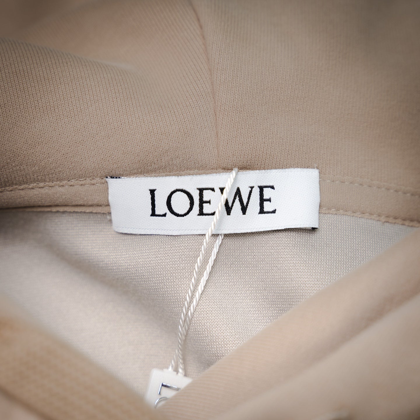 Loe 25fw printed hoodie