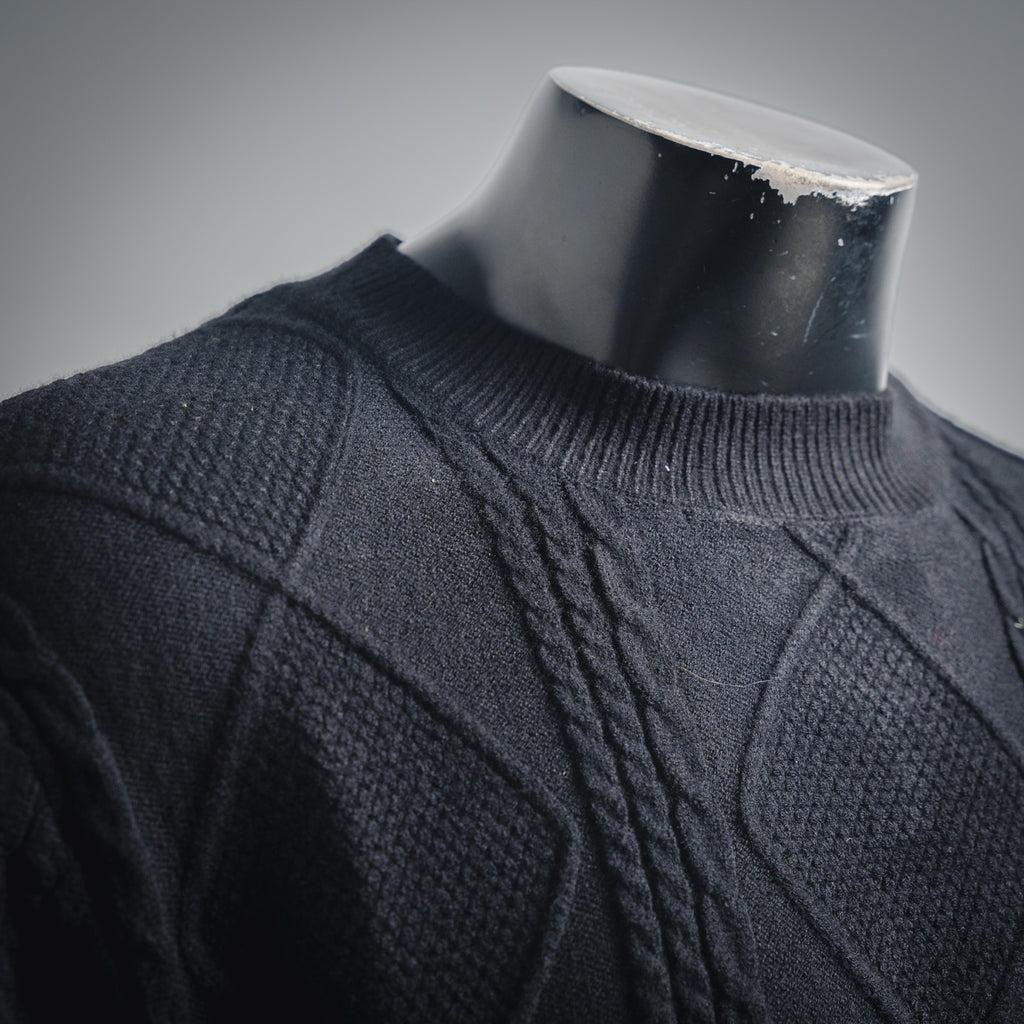 Burbery 25fw splicing sweater