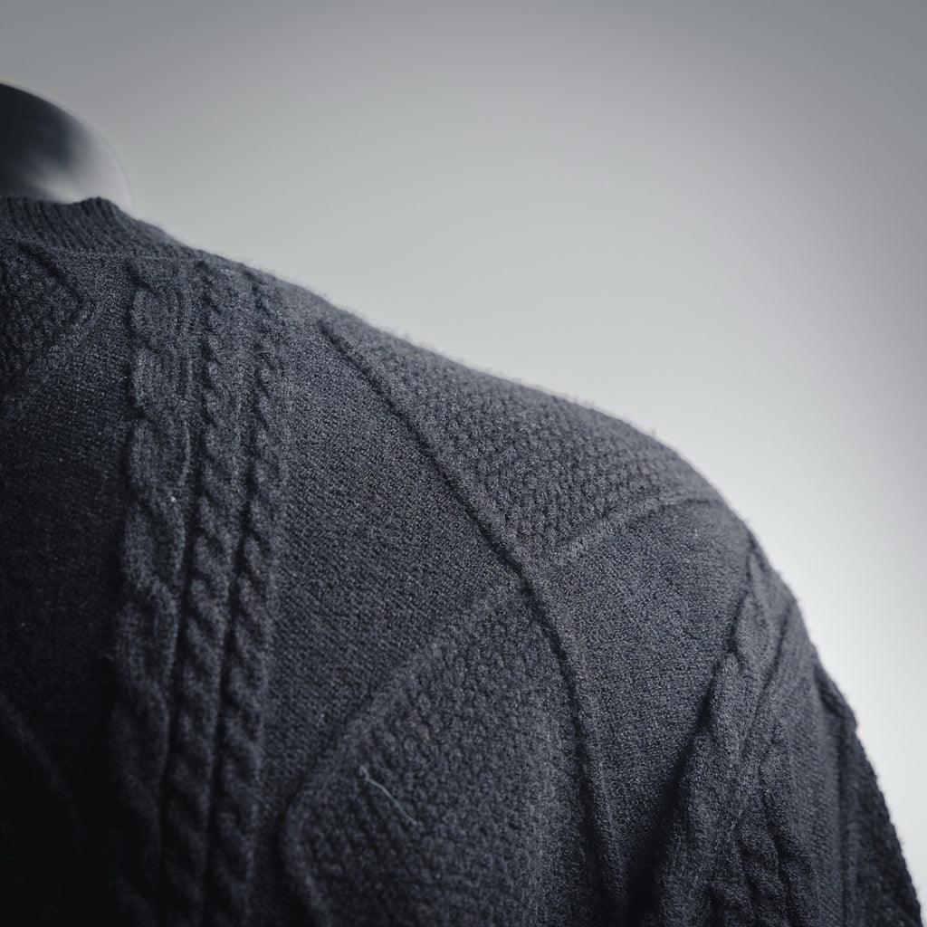 Burbery 25fw splicing sweater