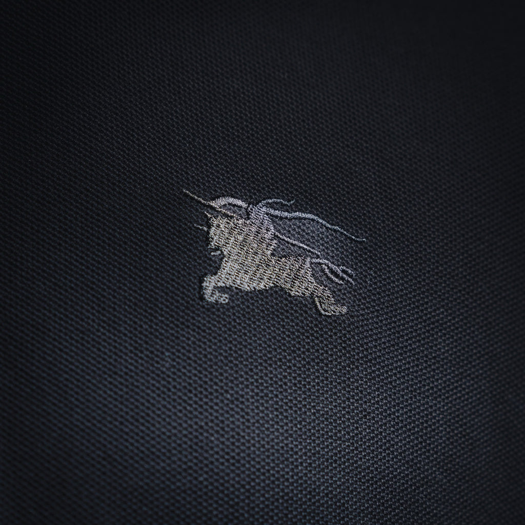 Burbery 25fw embroidered Polo
