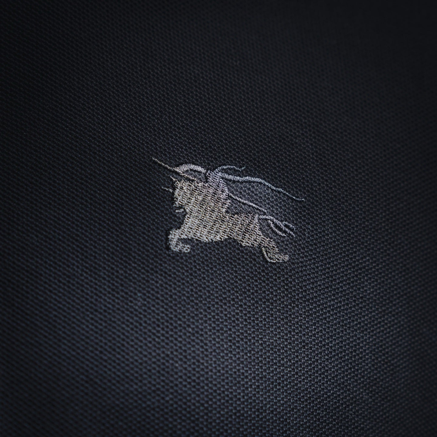 Burbery 25fw embroidered Polo