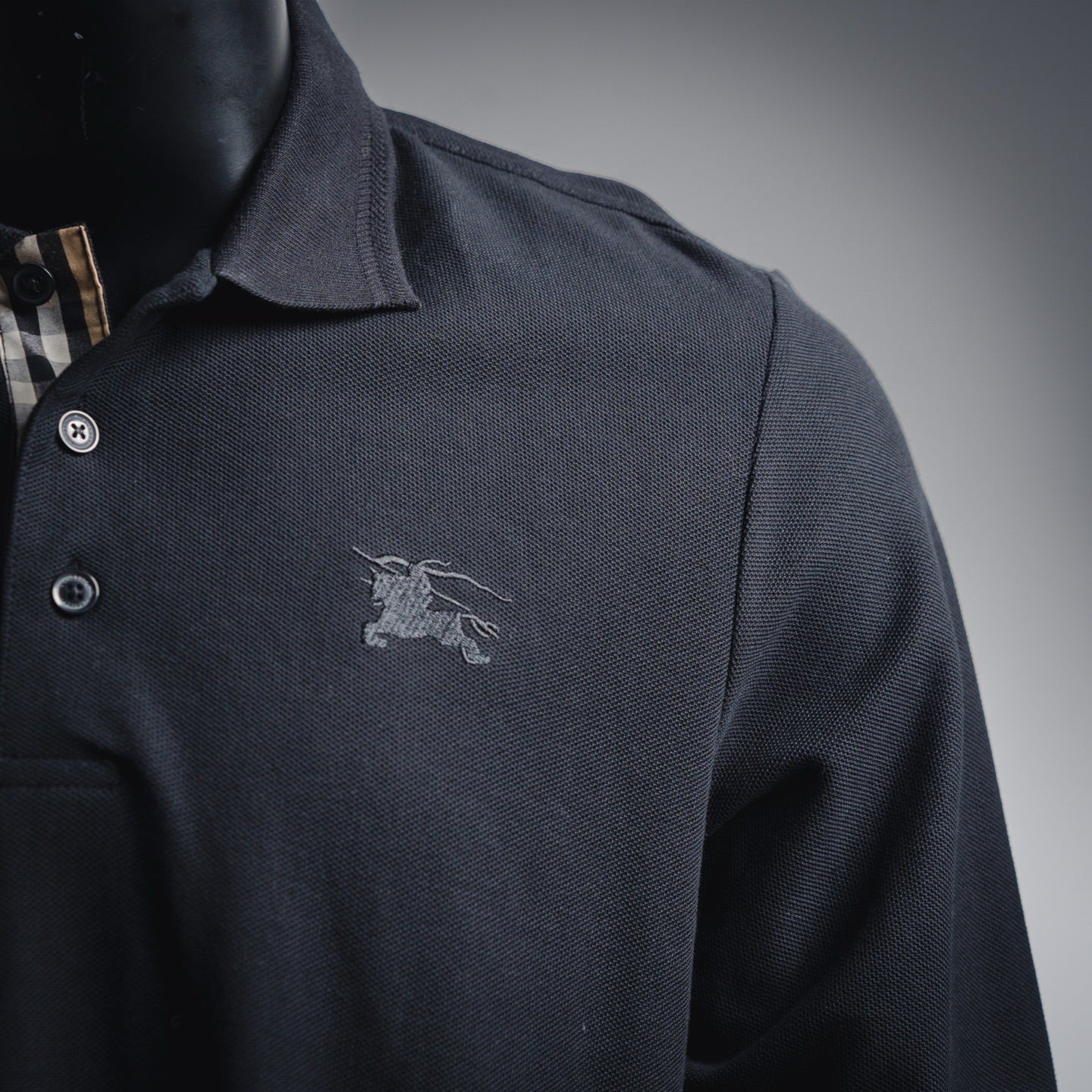 Burbery 25fw embroidered Polo