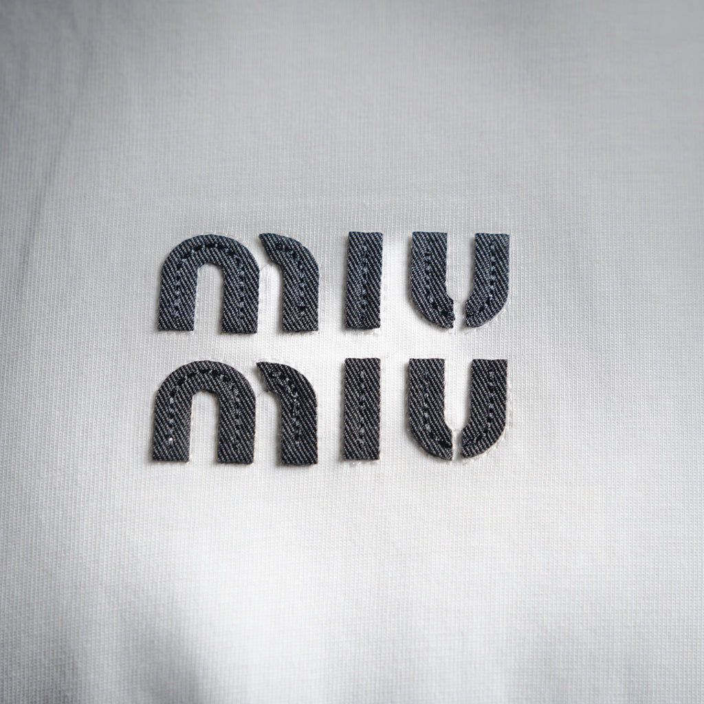 Miu 25fw printed shirt