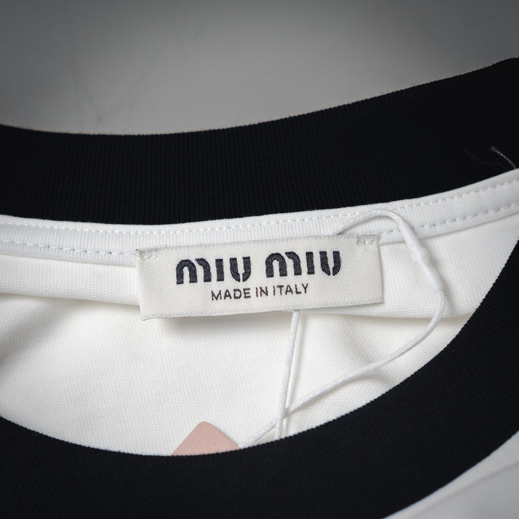 Miu 25fw printed shirt