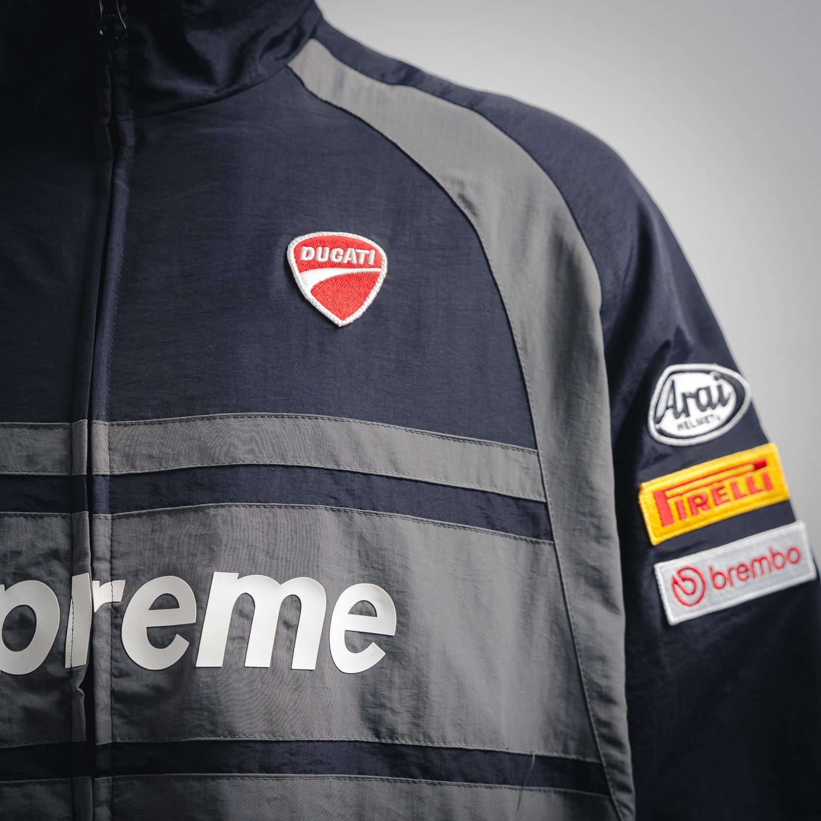 Supre 25fw printed jacket