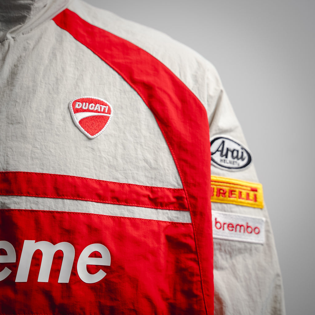 Supre 25fw printed jacket