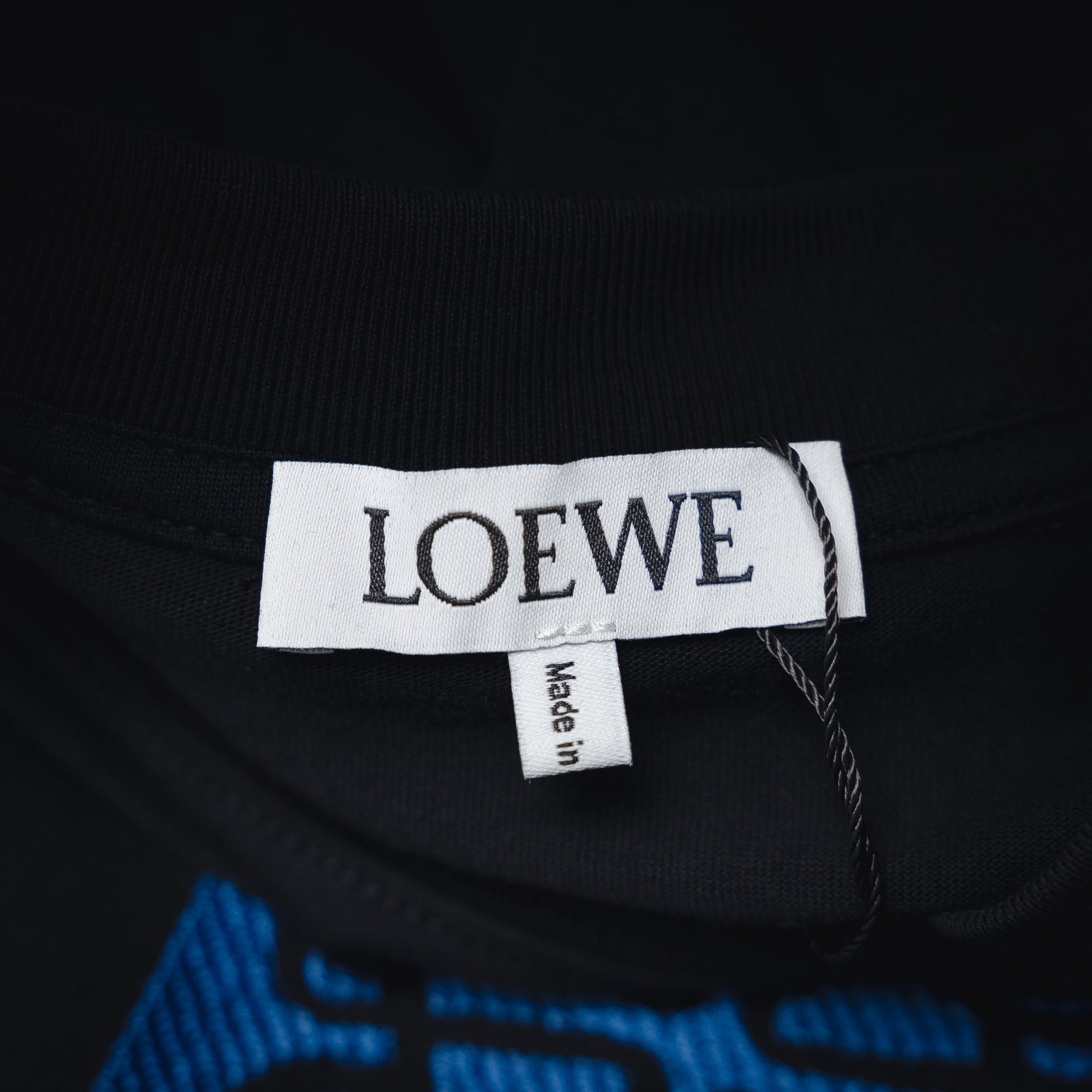 Loe 25fw embroidered shirt