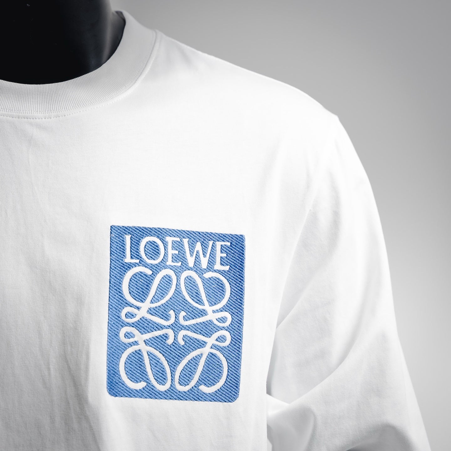 Loe 25fw embroidered shirt