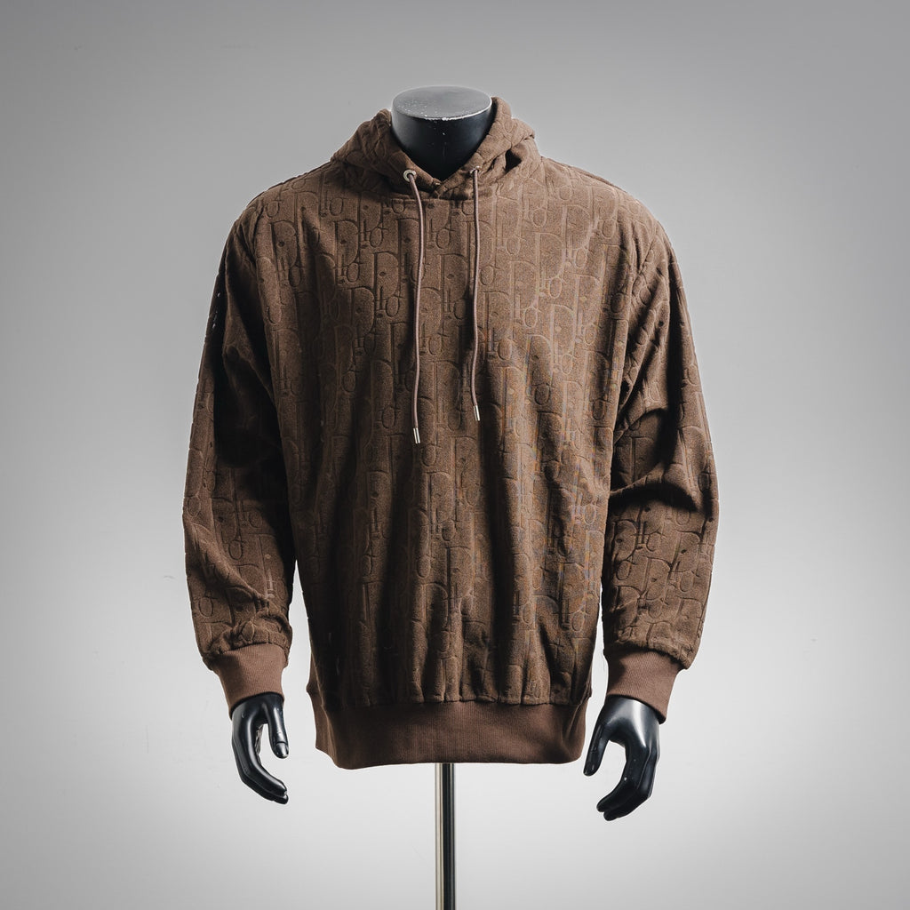 CD 25fw jacquard hoodie