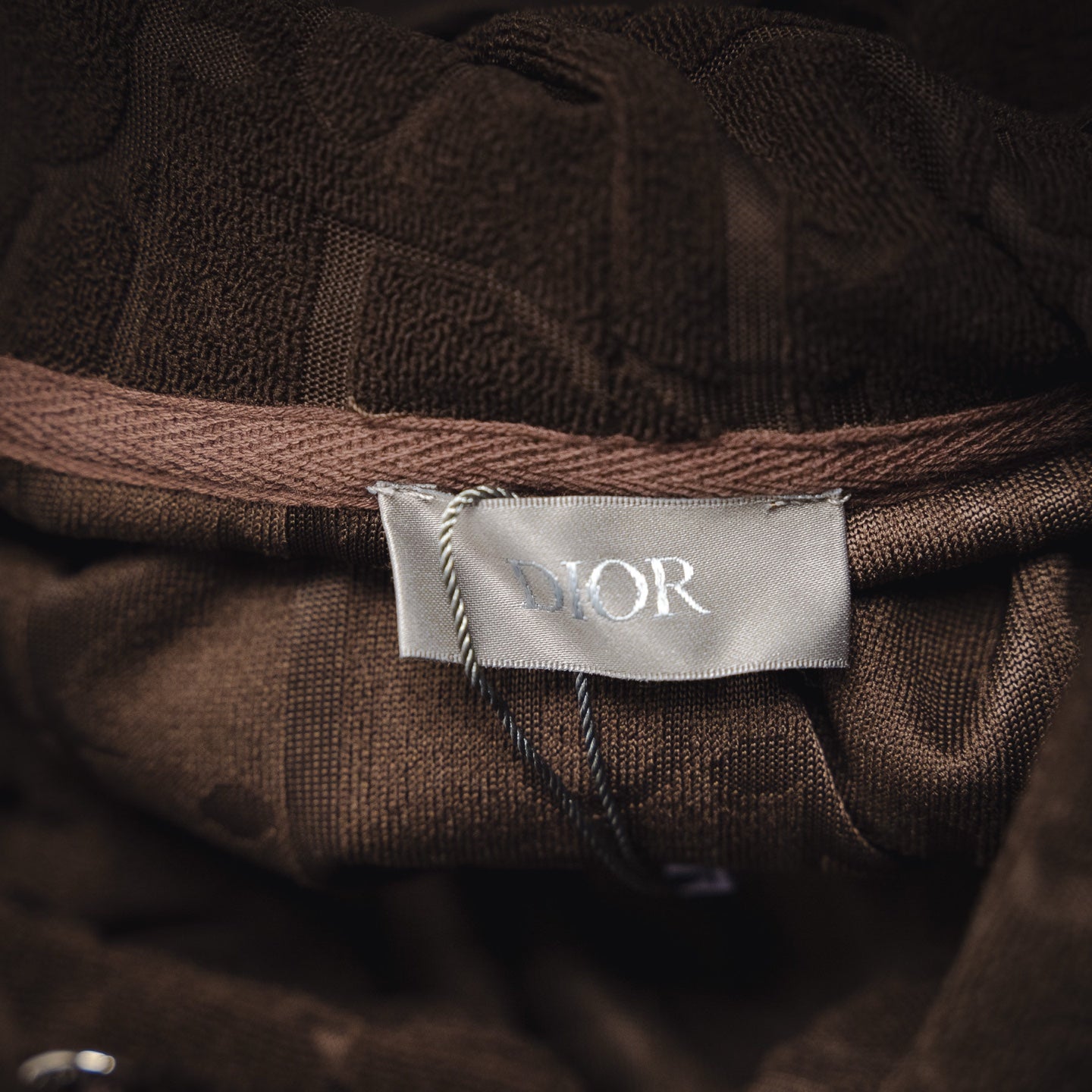 CD 25fw jacquard hoodie