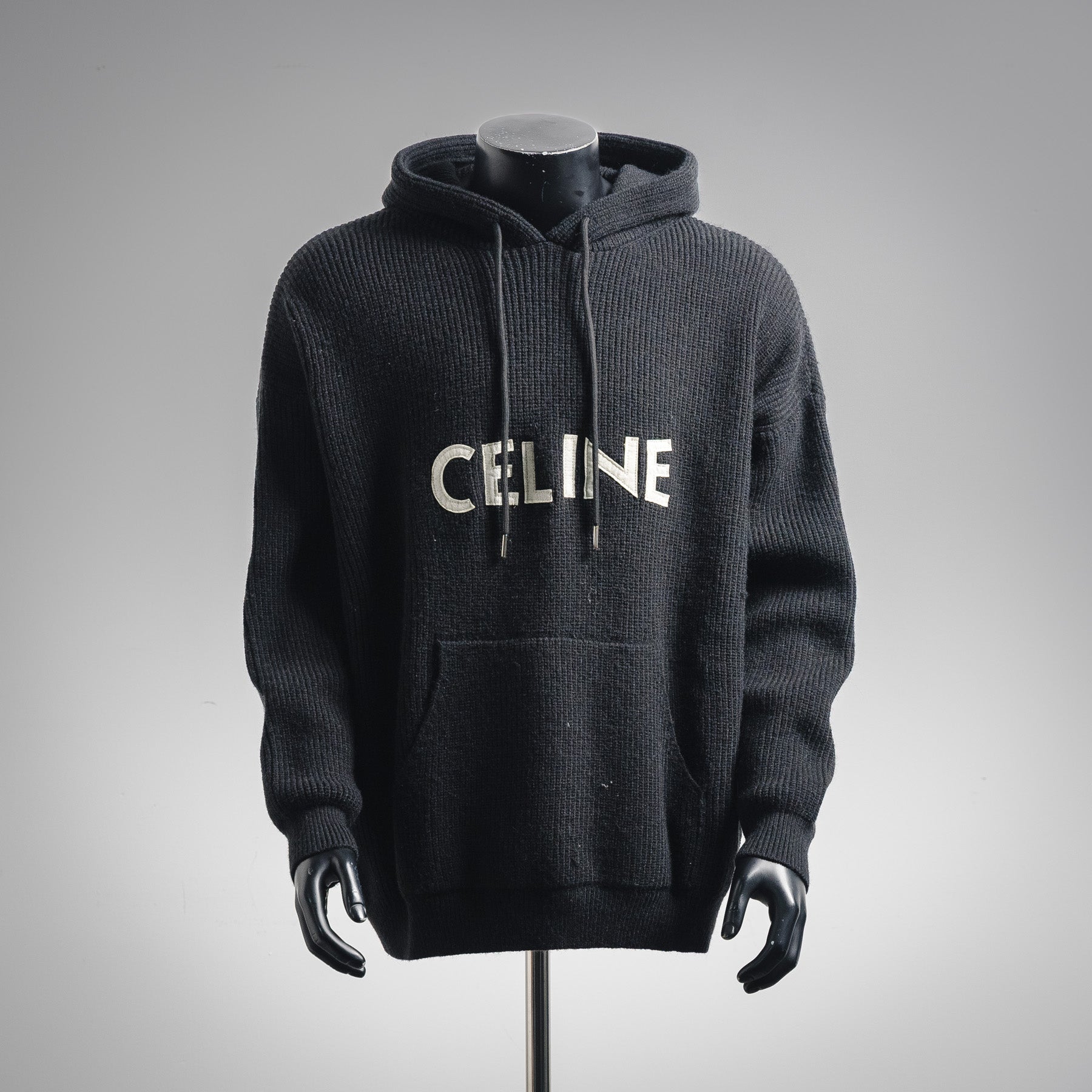 Cel 25fw embroidered hoodie